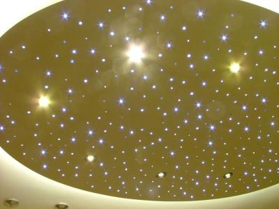 Ovális csillagos égbolt spot LED izzókkal, fodrászüzletben